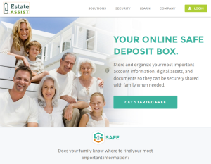 Online Safe Deposit Box & Digital Estate Planning - Estate Assist 2014-10-06 18-01-36
